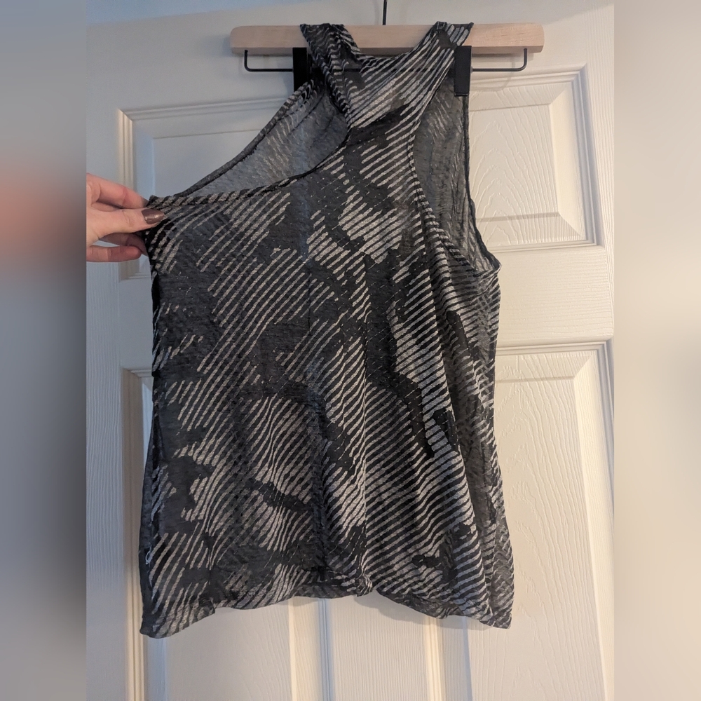 Terez Burnout Sheer Workout Tank